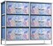Sorbus 6 Drawers Dresser- Storage Unit with Steel Frame, Wood Top, Fabric Bins - for Bedroom, Closet, Office and more